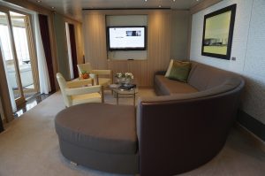 Wintergarden Suite on Seabourn Quest from Barcelona, Spain, to Athens, Greece. @ 2013 Ralph Grizzle